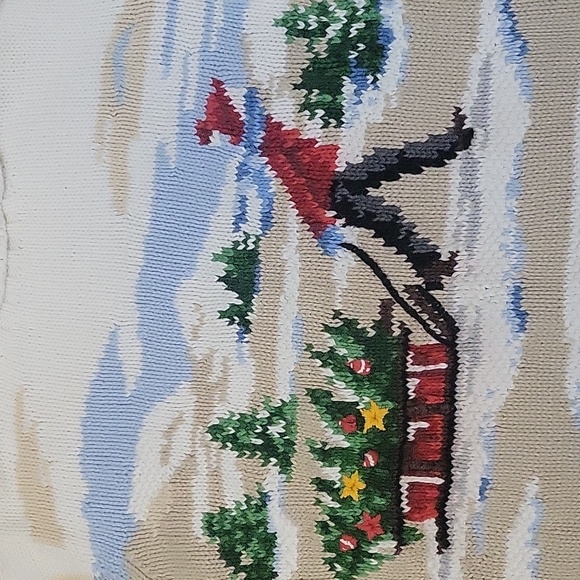 Vintage Liz Claiborne Holiday Sweater. NWOT - Picture 2 of 9